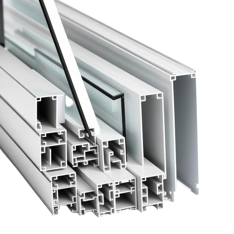 Perfiles de aluminio para sistemas de cancelería
