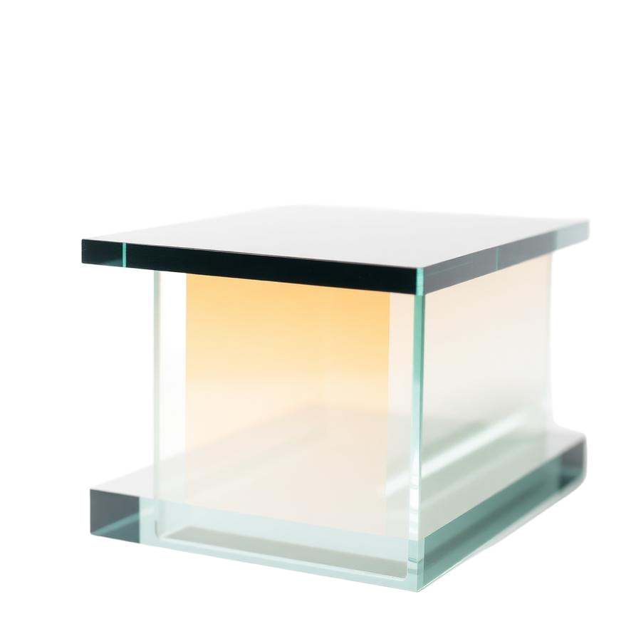 Cristal laminado con película interior de seguridad