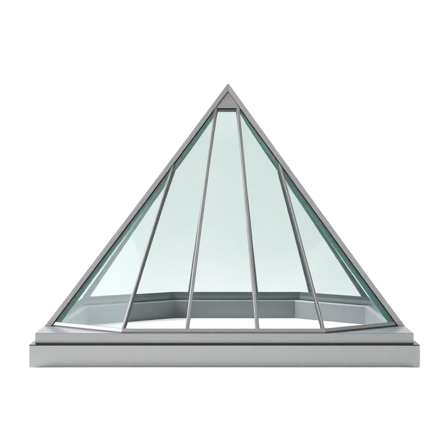 Domo arquitectónico de cristal