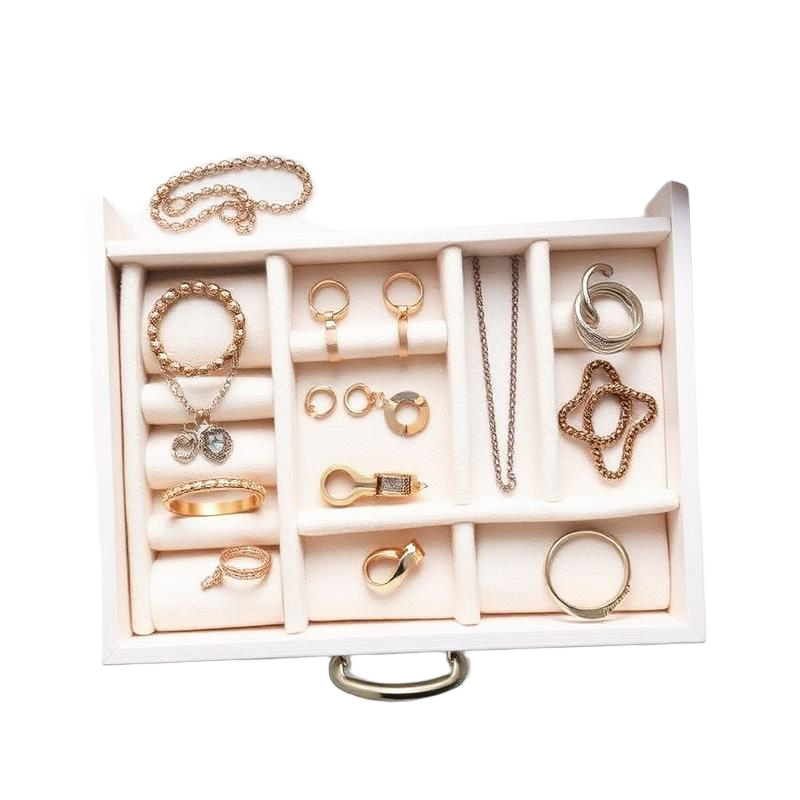 Cajón con divisiones para joyería