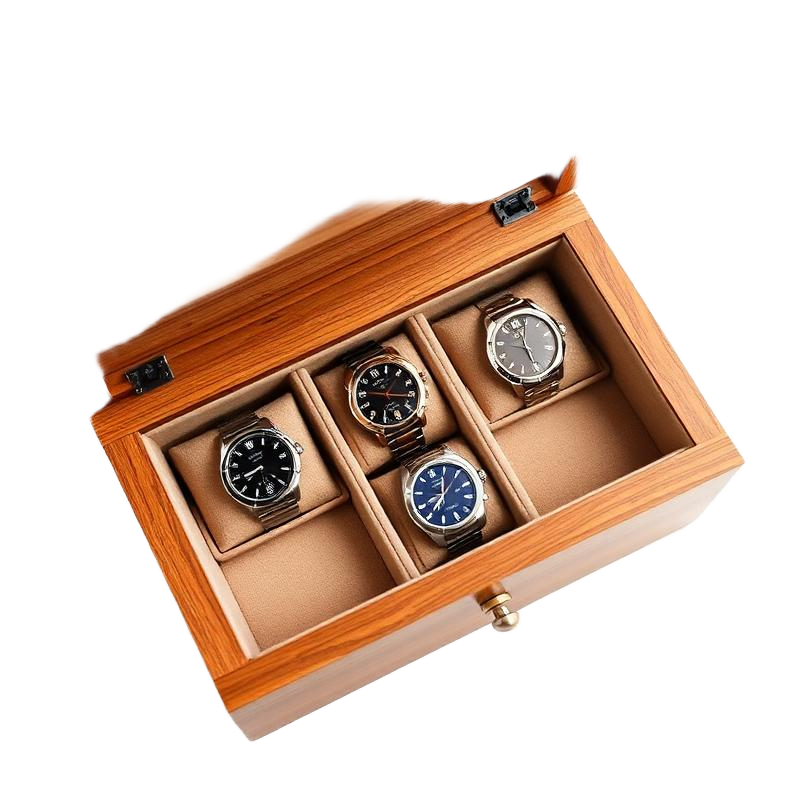 Cajón con compartimentos para relojes