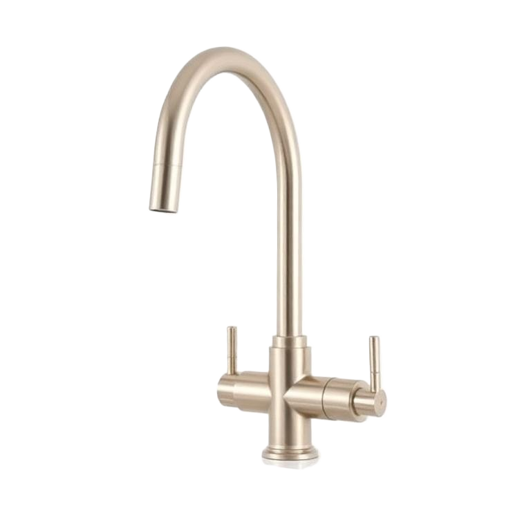 Grifo con doble chorro para proyectos de grifería y accesorios