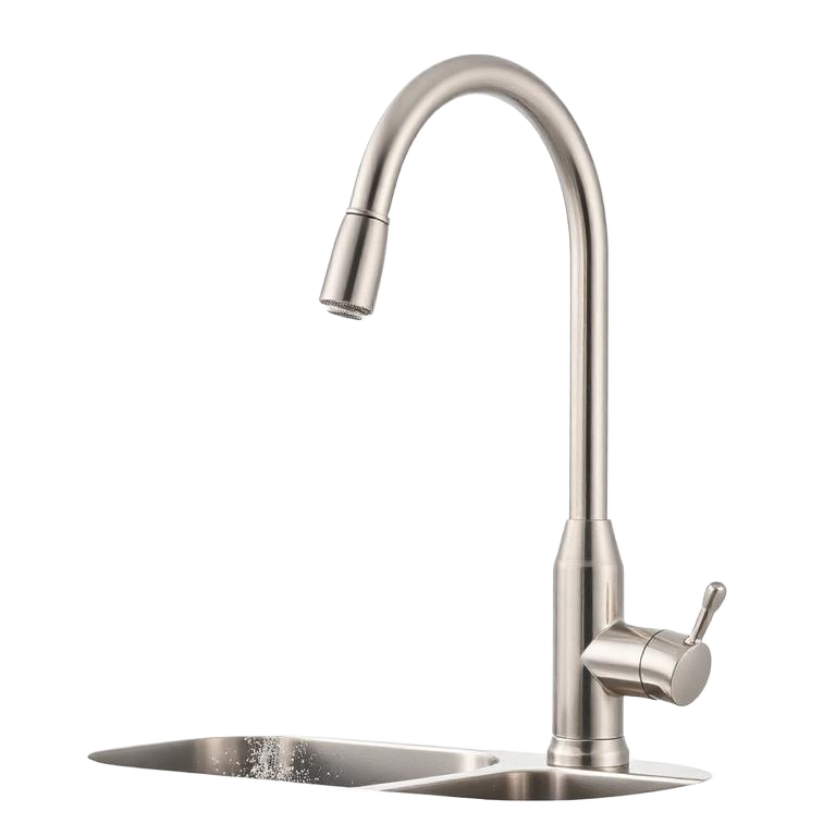 Grifo con caño extraíble para proyectos de grifería y accesorios