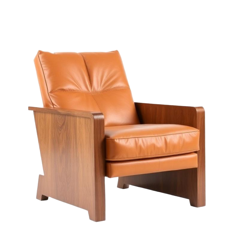 Sillón lounge tapizado