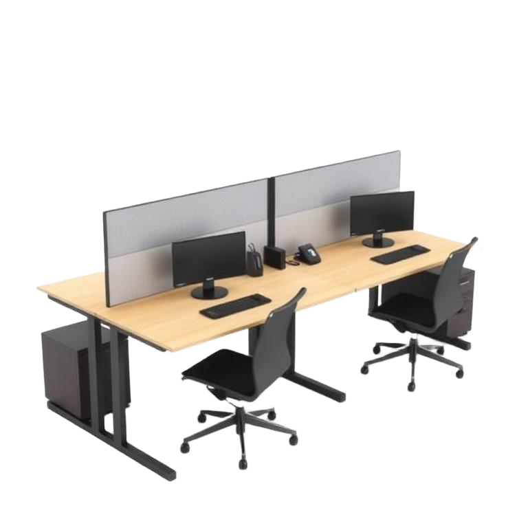 Estación de trabajo modular para oficina