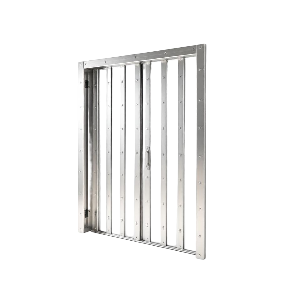 Refuerzos internos de acero para puerta metálica