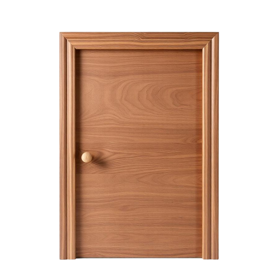 Puerta arquitectónica de madera